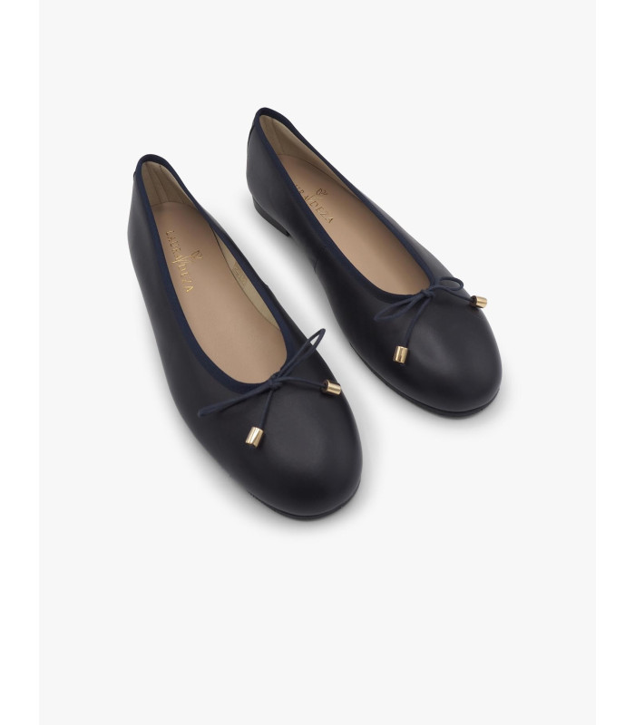 Navy blue ballet flat Laura Deza - image 3