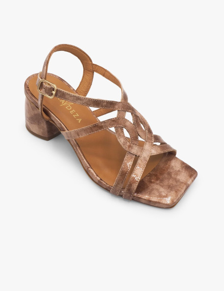 Taupe sandal Laura Deza - image 2