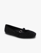 Black suede Mary Janes Dansi