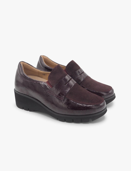 Mocasín  burdeos