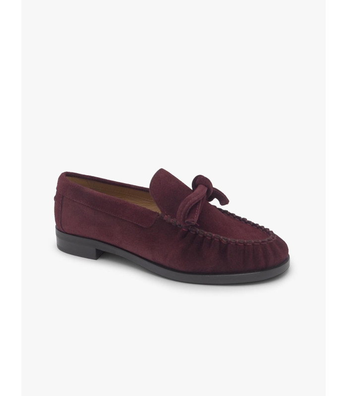 Mocasín burdeos
