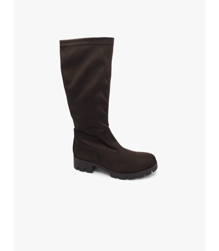 Bota elástica marrón