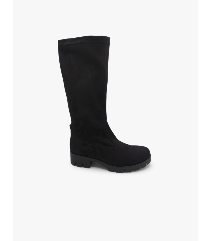 Bota elástica negra
