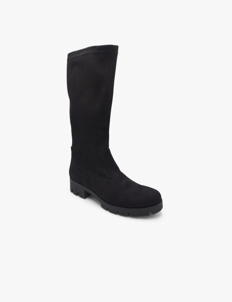 Bota elástica negra