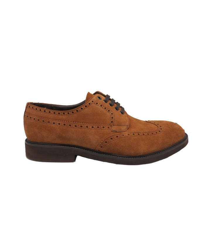 Tan split suede - image 3
