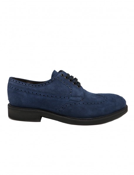 Blue split suede - image 2
