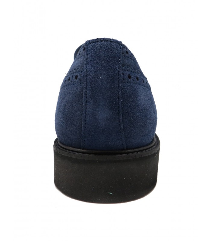 Blue split suede - image 4