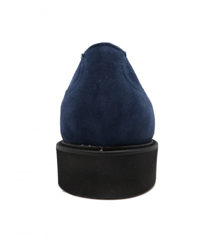 Blue split suede - image 4
