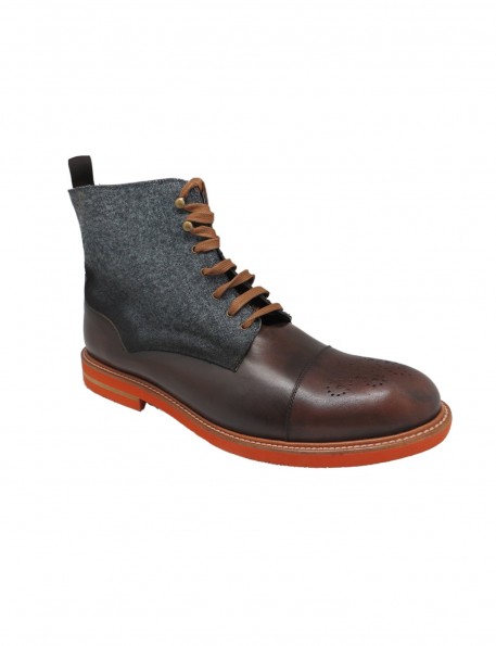 Brown ankle boot - 675968 José Luis Deza