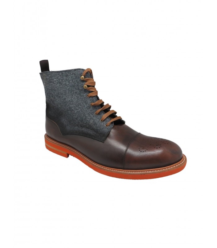 Brown ankle boot - 675968 José Luis Deza