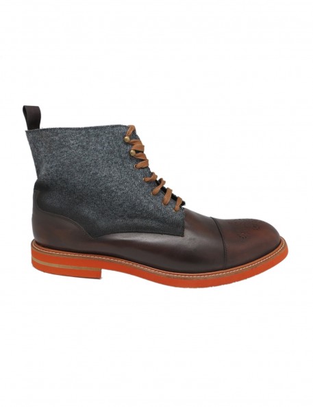 Brown ankle boot - 675968 José Luis Deza - image 2