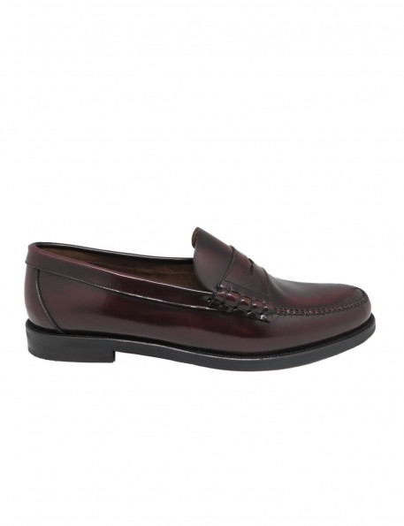 Burgundy loafer José Luis Deza - image 2
