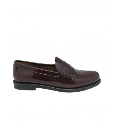 Burgundy loafer José Luis Deza - image 2