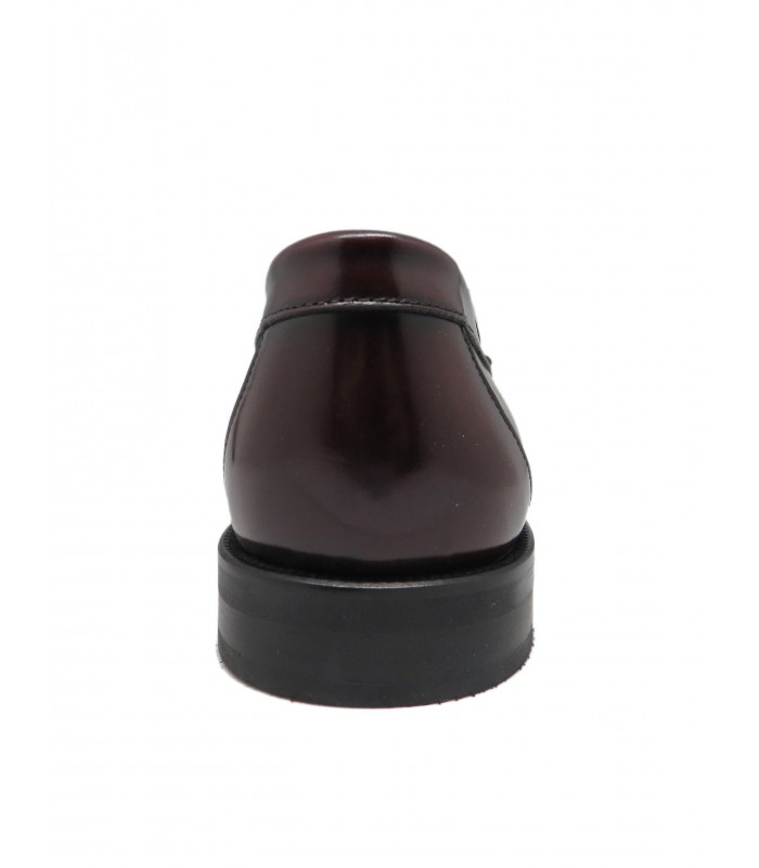 Burgundy loafer José Luis Deza - image 4