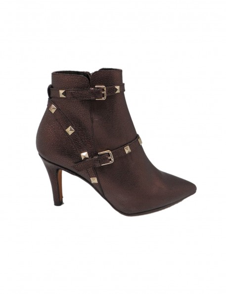 botín mordoré marrón