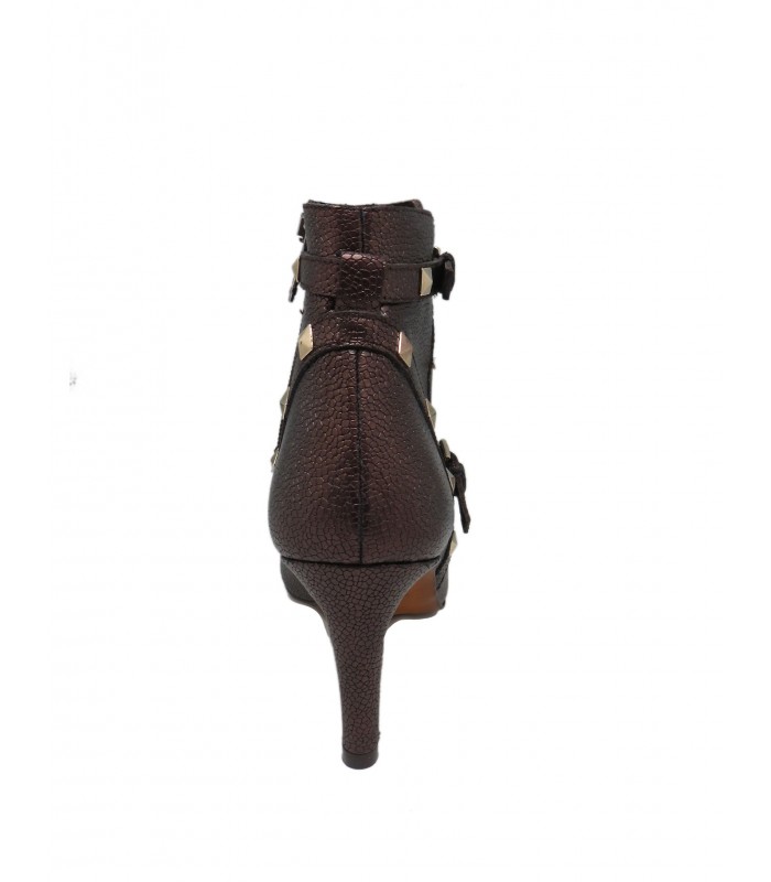 botín mordoré marrón