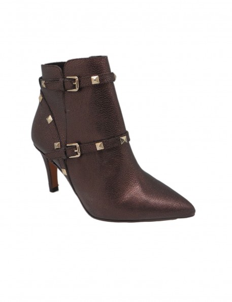 botín mordoré marrón
