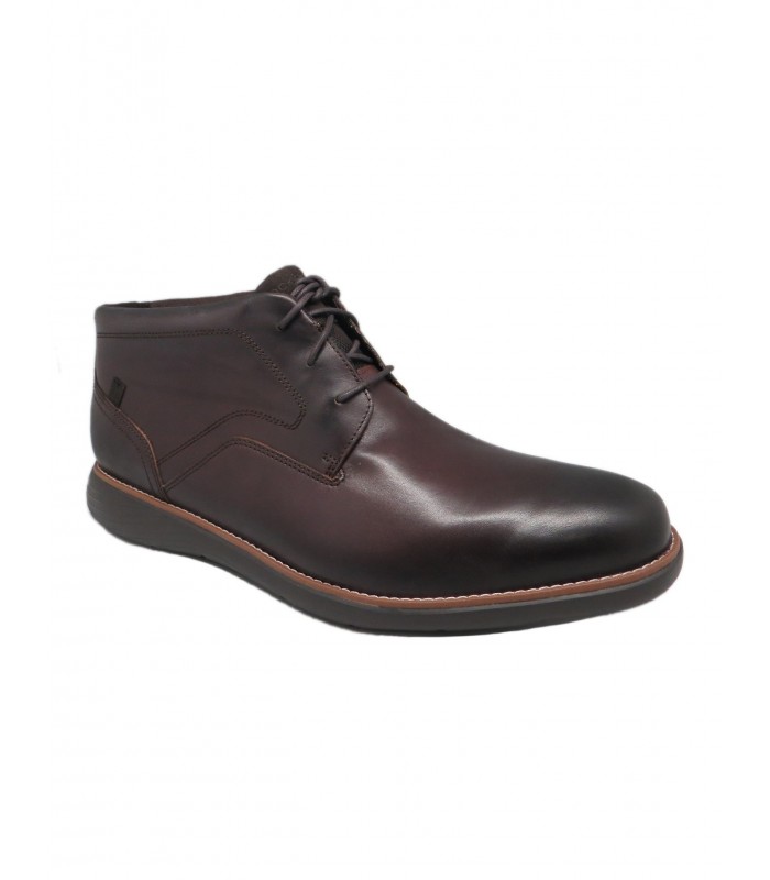 botín piel marrón