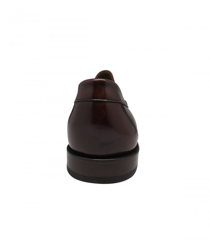 Burgundy loafer José Luis Deza - image 4