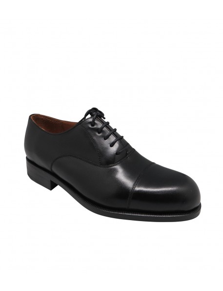 Handcrafted black shoe José Luis Deza